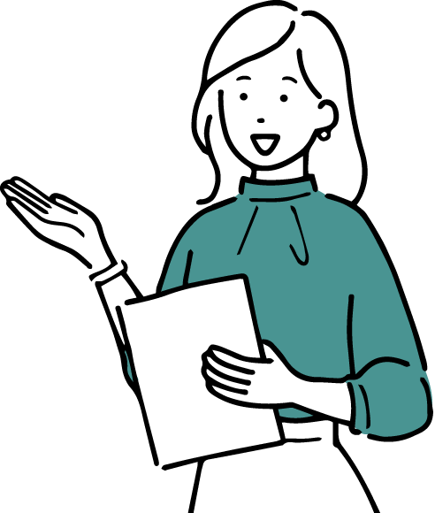 女性のイラスト