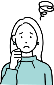 悩んでいる女性